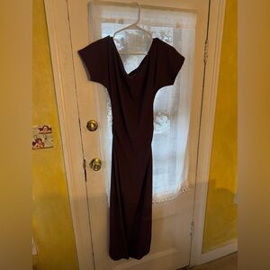 Free People Beach Promenade Dress in Plum/Raisin Sz XS